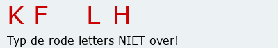 Bevestigingscode