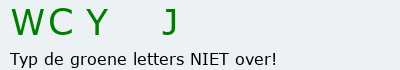 Bevestigingscode