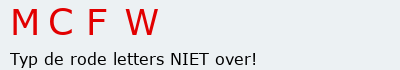 Bevestigingscode