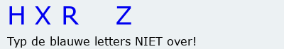 Bevestigingscode