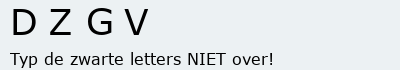 Bevestigingscode