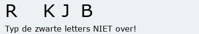 Bevestigingscode
