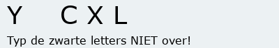 Bevestigingscode