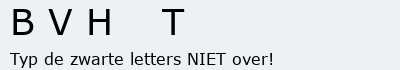 Bevestigingscode
