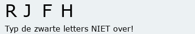 Bevestigingscode