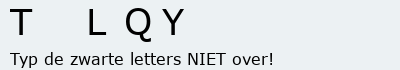 Bevestigingscode