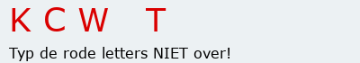Bevestigingscode
