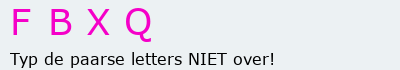 Bevestigingscode