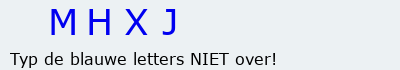 Bevestigingscode
