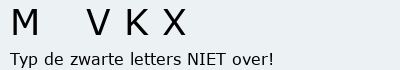 Bevestigingscode