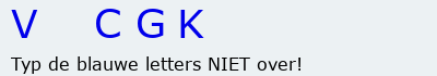 Bevestigingscode