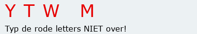 Bevestigingscode