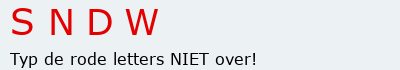 Bevestigingscode