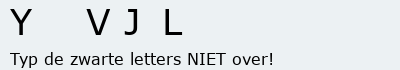 Bevestigingscode