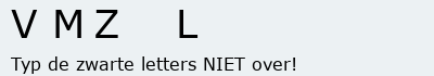 Bevestigingscode