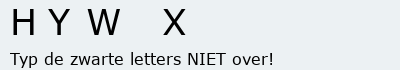 Bevestigingscode
