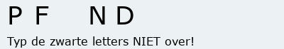 Bevestigingscode