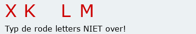 Bevestigingscode
