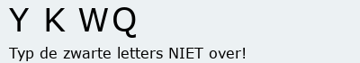Bevestigingscode