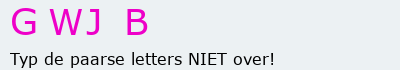 Bevestigingscode