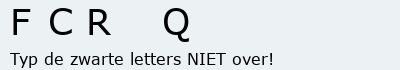 Bevestigingscode