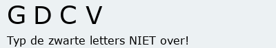 Bevestigingscode