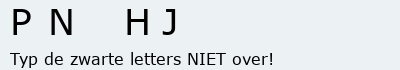 Bevestigingscode