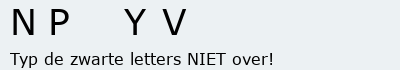 Bevestigingscode