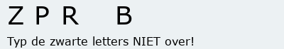 Bevestigingscode
