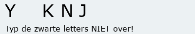 Bevestigingscode