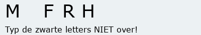 Bevestigingscode