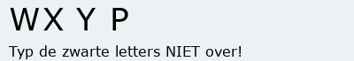 Bevestigingscode