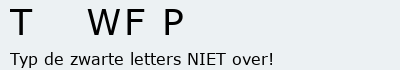 Bevestigingscode