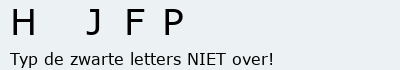 Bevestigingscode
