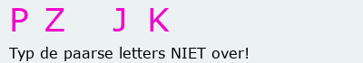 Bevestigingscode