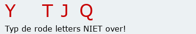 Bevestigingscode