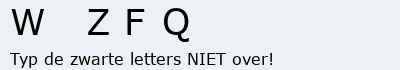 Bevestigingscode