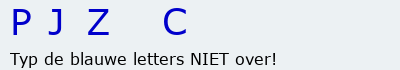 Bevestigingscode