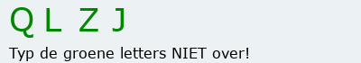 Bevestigingscode