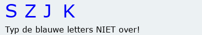 Bevestigingscode