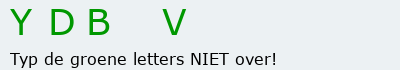 Bevestigingscode