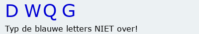 Bevestigingscode