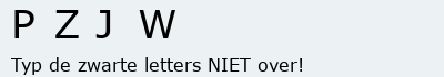 Bevestigingscode