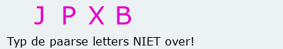 Bevestigingscode