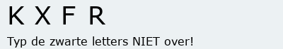 Bevestigingscode