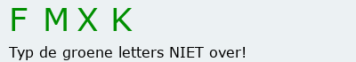 Bevestigingscode