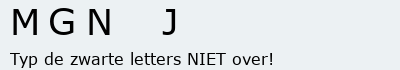 Bevestigingscode