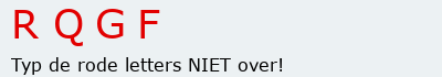 Bevestigingscode
