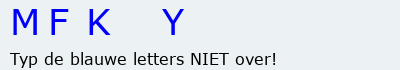 Bevestigingscode