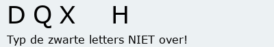 Bevestigingscode
